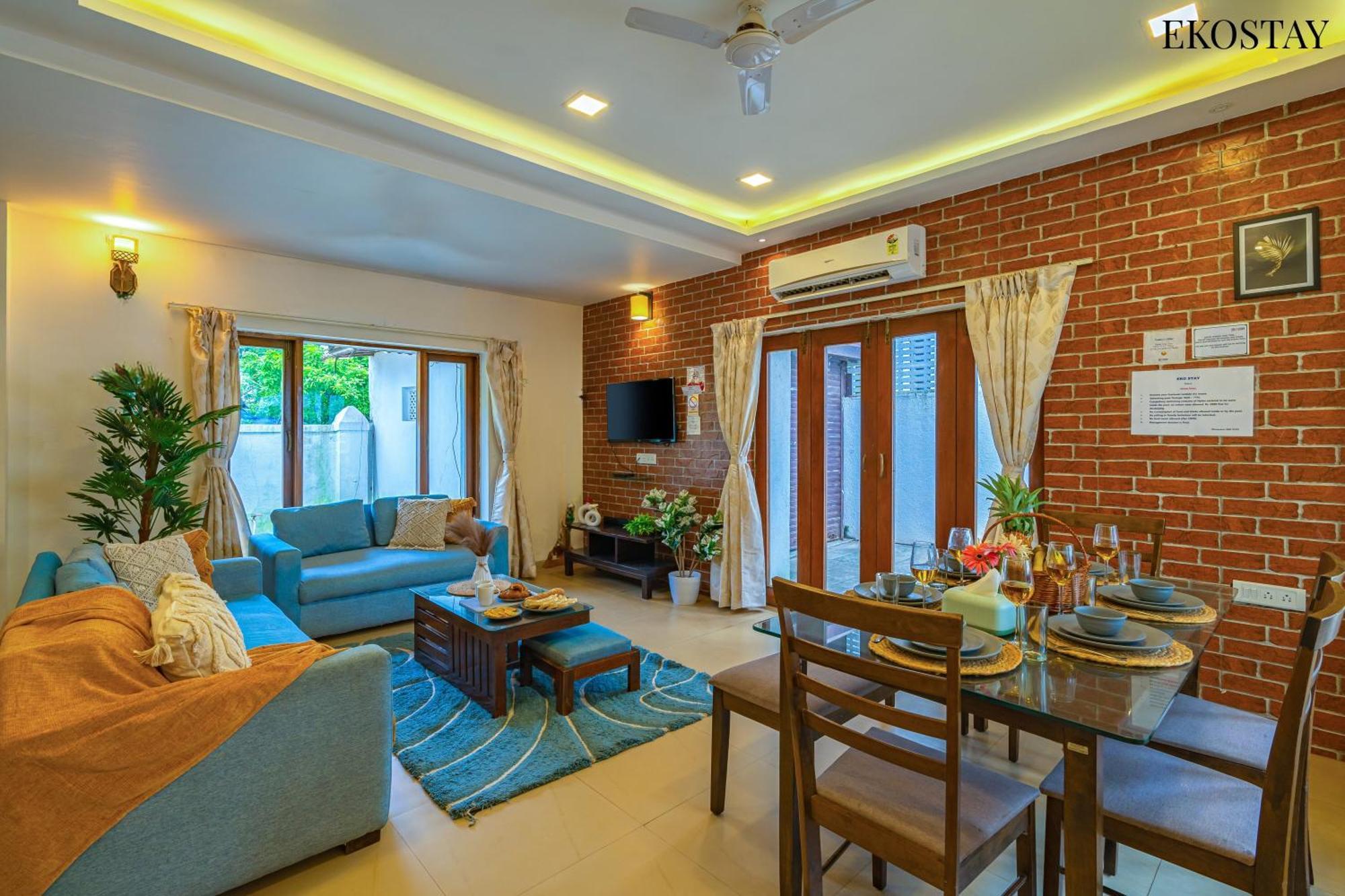 Eko Stay - Solace Villa I Charming Villa Close To Candolim Beach Exterior photo