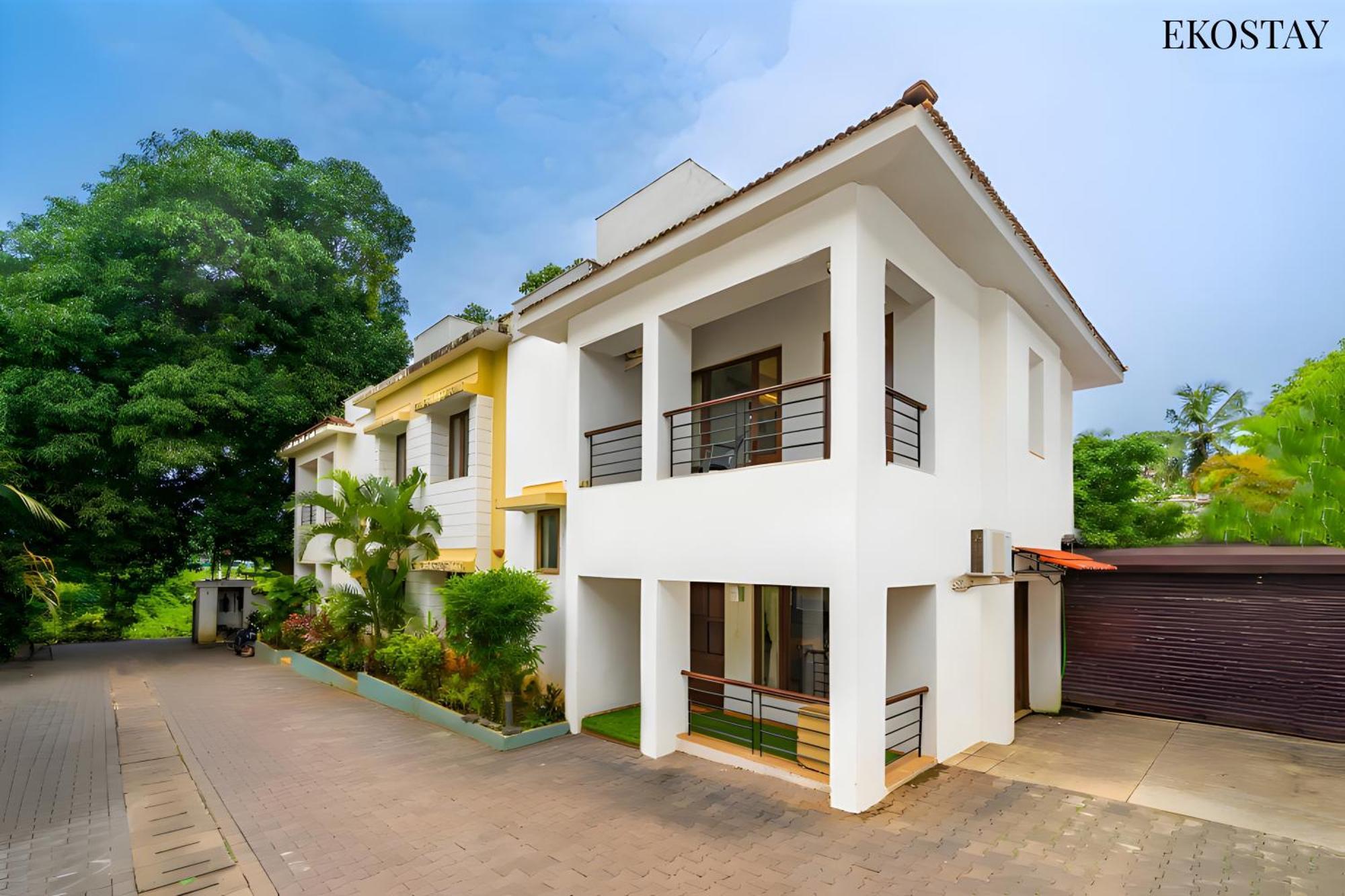 Eko Stay - Solace Villa I Charming Villa Close To Candolim Beach Exterior photo