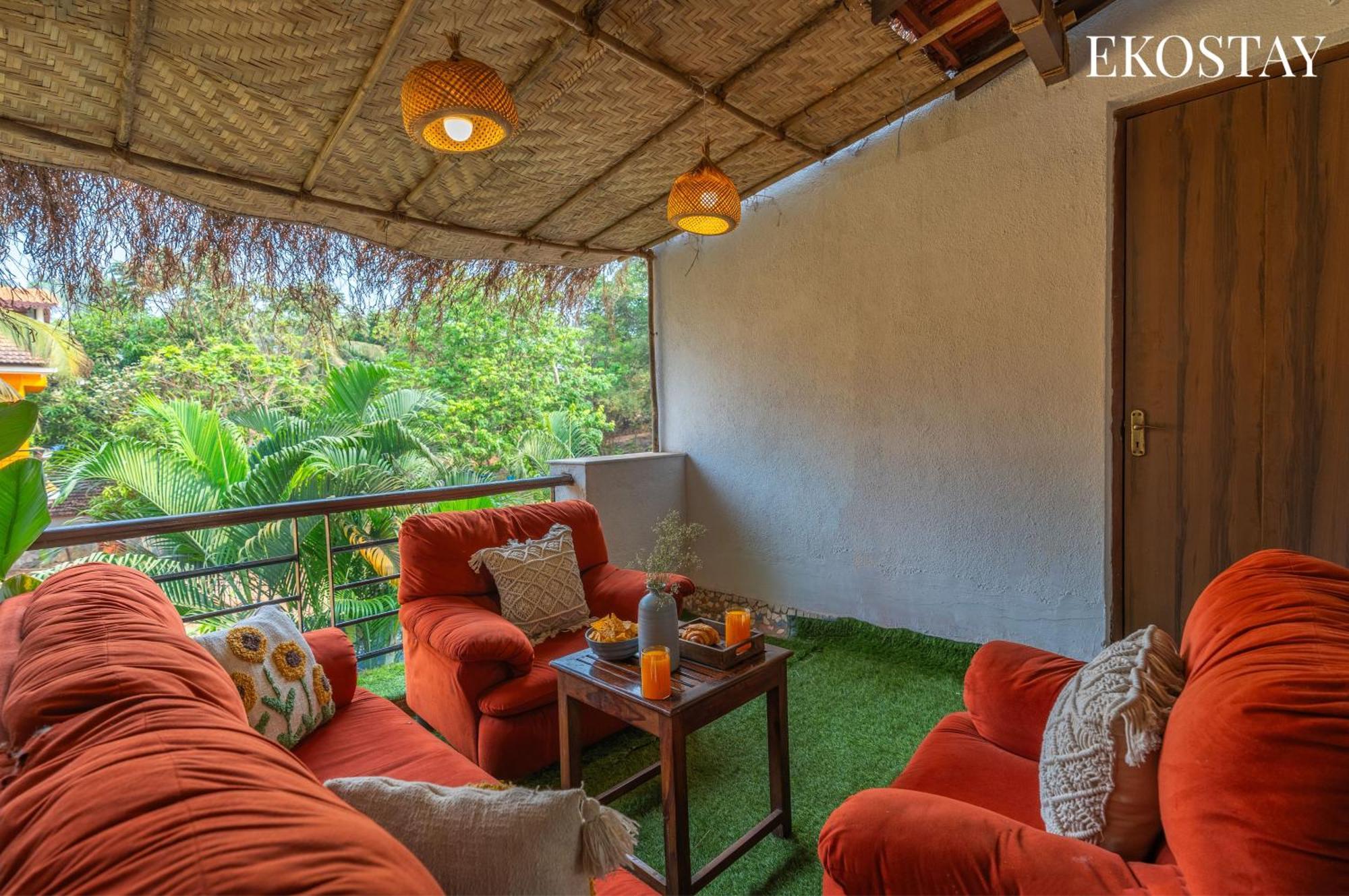 Eko Stay - Solace Villa I Charming Villa Close To Candolim Beach Exterior photo